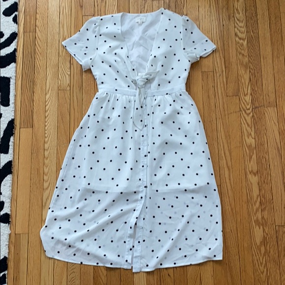 Everly Dresses & Skirts - Everly Polka Dot Midi Dress